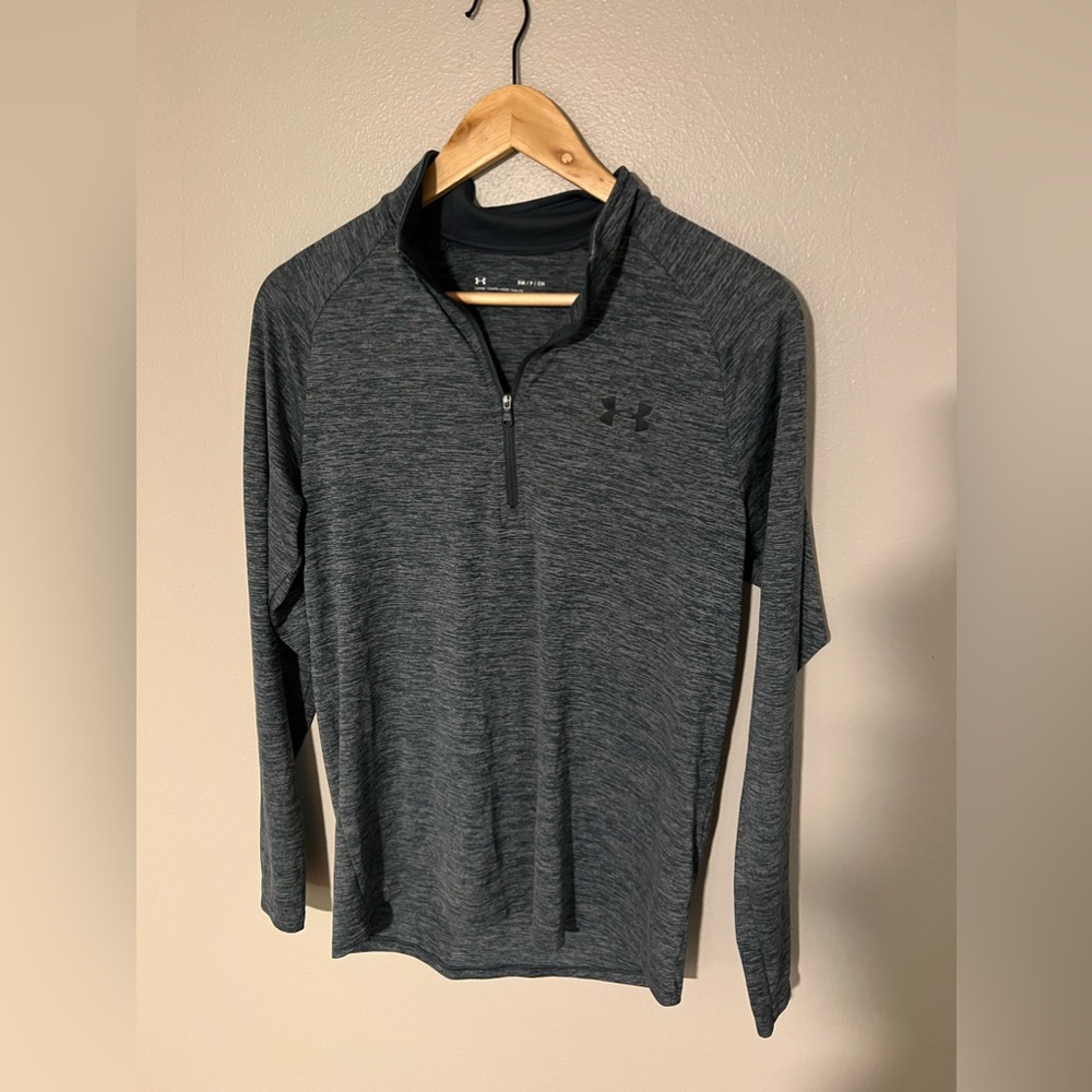 Bluish grey Under Armor Quarter zip